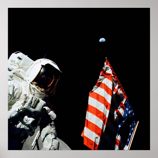 Mr Space Man Poster (Front)