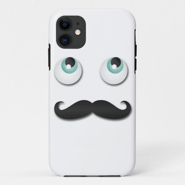 Mr stache Case-Mate iPhone case (Back)