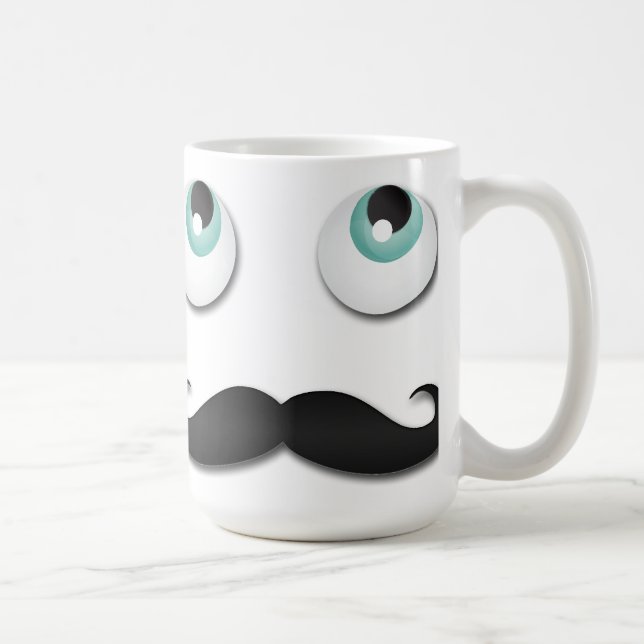 Mr stache coffee mug (Right)