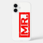 Mr. Stamp iPhone 16 Case
