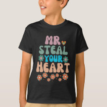 Mr Steal Your Heart Valentines Day for kids 2024