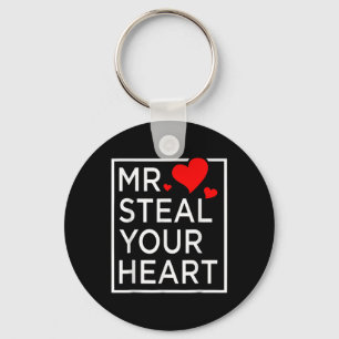 Mr. Steal Your Heart Valentines Day For Toddler Keychain