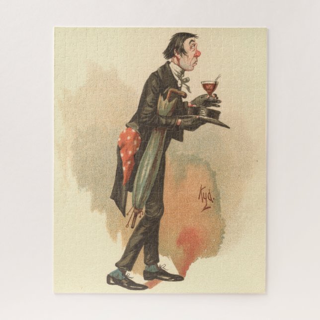 Mr. Stiggins by Kyd - Dickens' The Pickwick Papers Jigsaw Puzzle (Vertical)