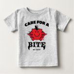 Mr. Strong Care For A Bite Halloween Baby T-Shirt