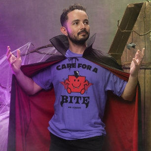 Mr. Strong Care For A Bite Halloween T-Shirt