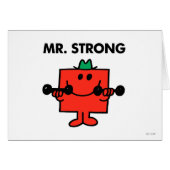 Mr. Strong | Lifting Weights (Front Horizontal)