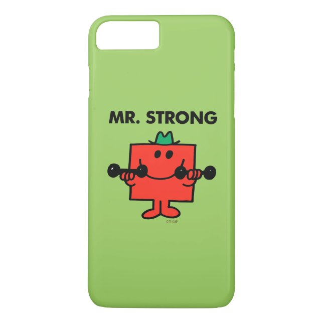 Mr. Strong | Lifting Weights Case-Mate iPhone Case (Back)