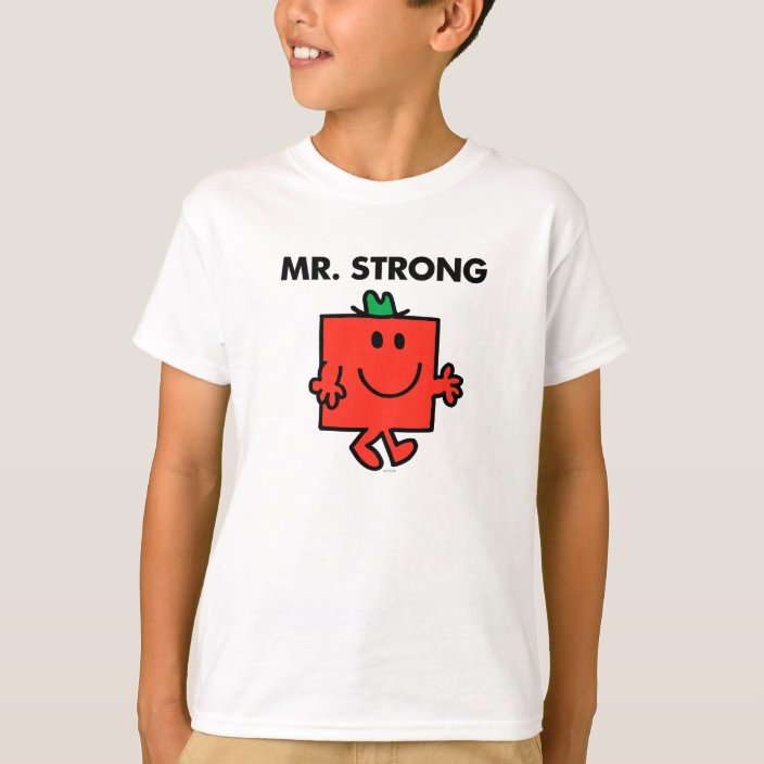 mr strong t shirt