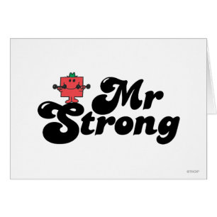 Mr. Strong Weights & Bubble Lettering Cards
