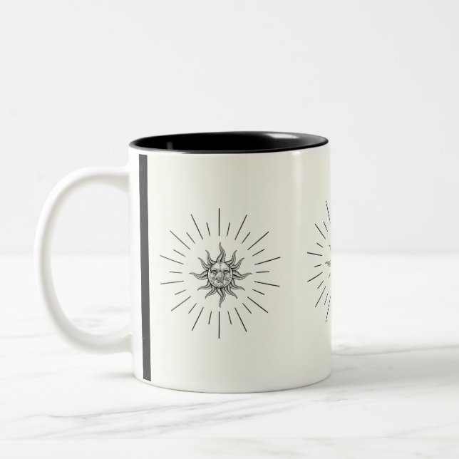 Mr Sun Coffee Mug (Left)