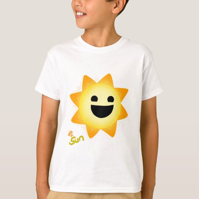 Mr. Sun from Sprunki 3D T-Shirt (Front)