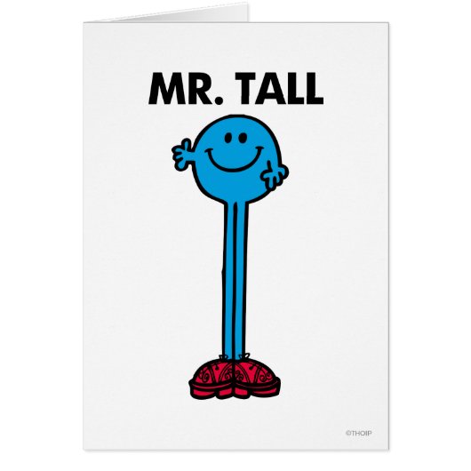 Mr. Tall | Standing Tall Cards (Front)