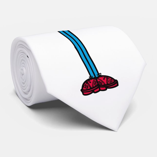 Mr. Tall | Standing Tall Neck Tie (Rolled)