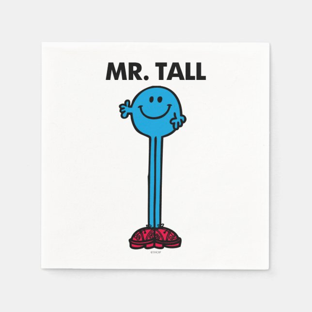 Mr. Tall | Standing Tall Paper Napkins (Front)