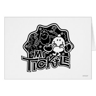 Mr. Tickle Black & White Fun Cards