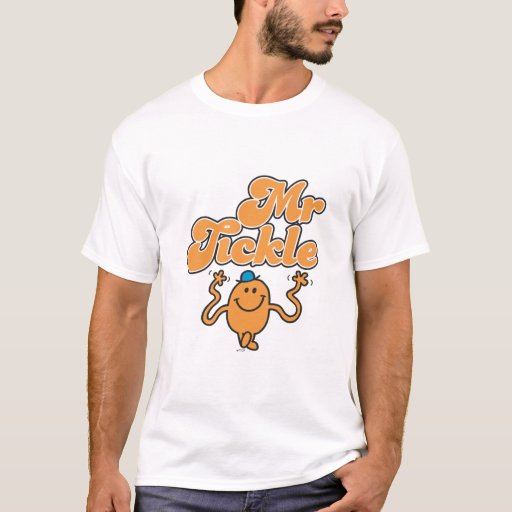 Mr. Tickle | Jiggling Arms T-Shirt | Zazzle