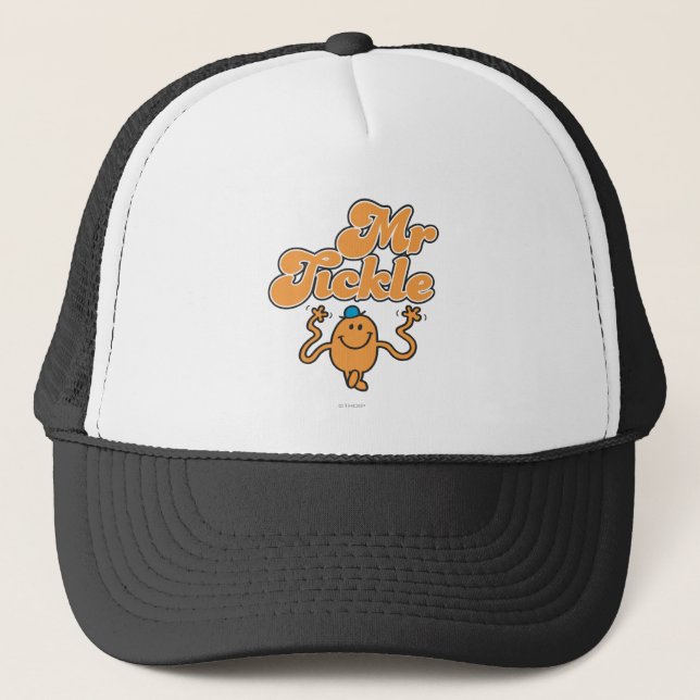 Mr. Tickle | Jiggling Arms Trucker Hat (Front)