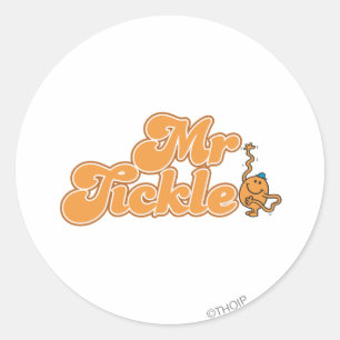 Mr. Tickle Long Wave Hello Classic Round Sticker