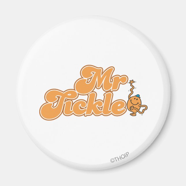 Mr. Tickle | Long Wave Hello Magnet (Front)