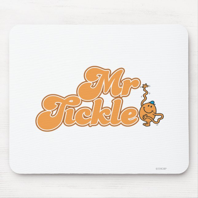Mr. Tickle | Long Wave Hello Mouse Pad (Front)
