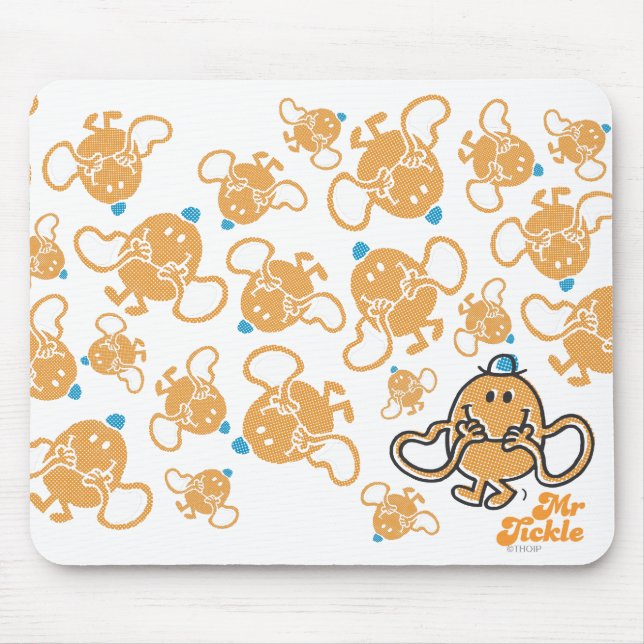 Mr. Tickle | Many Faces Mouse Pad (Front)