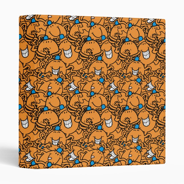 Mr Tickle | Orange Tickle Pattern Binder (Front/Spine)