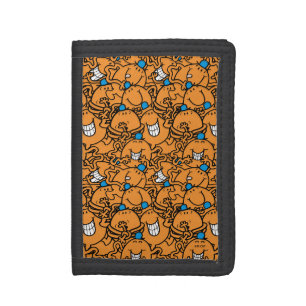 Mr Tickle Orange Tickle Pattern Trifold Wallet