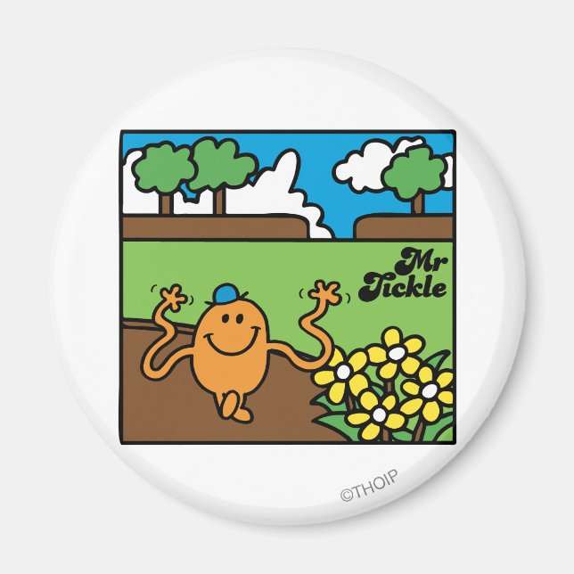 Mr. Tickle | Outdoor Fun Magnet (Front)