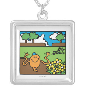 Mr. Tickle Outdoor Fun Silver Plated Necklace