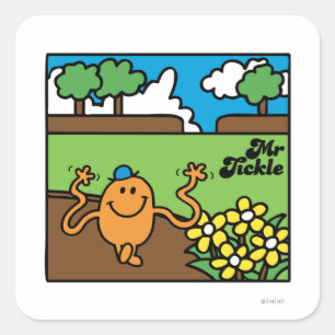 Mr. Tickle Outdoor Fun Square Sticker