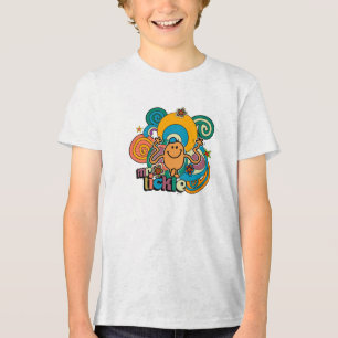 Mr. Tickle Psychedelic Swirls, Stars, & Flowers Tri-Blend Shirt