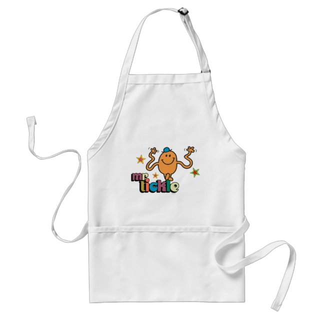 Mr. Tickle | Sparkling Stars Adult Apron (Front)
