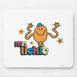 Mr. Tickle Sparkling Stars Mouse Pad