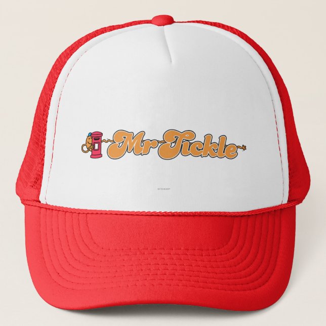 Mr. Tickle | Staying Hidden Trucker Hat (Front)