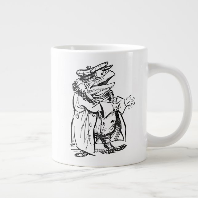 Mr. Toad Prepares for Ride - Wind In the Willows Giant Coffee Mug (Right)