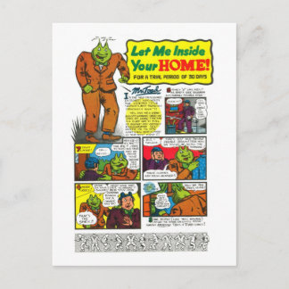 Mr. Toad will change your life! Postcard