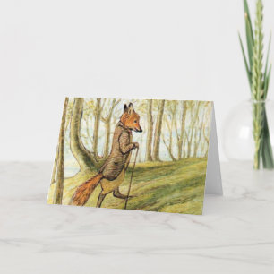 Mr. Tod In The Forest - Beatrix Potter Card