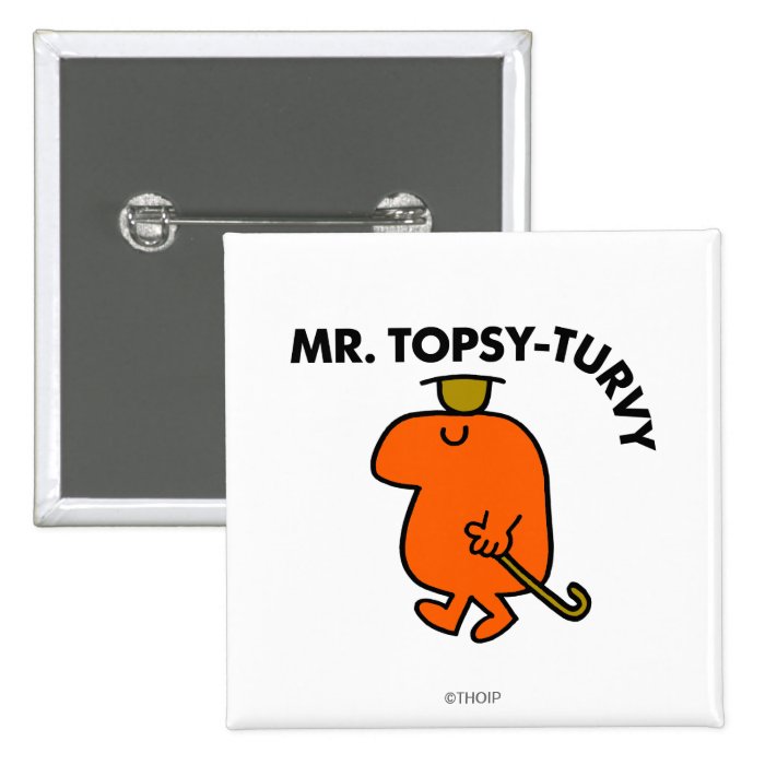 Mr Topsy Turvy Classic Buttons