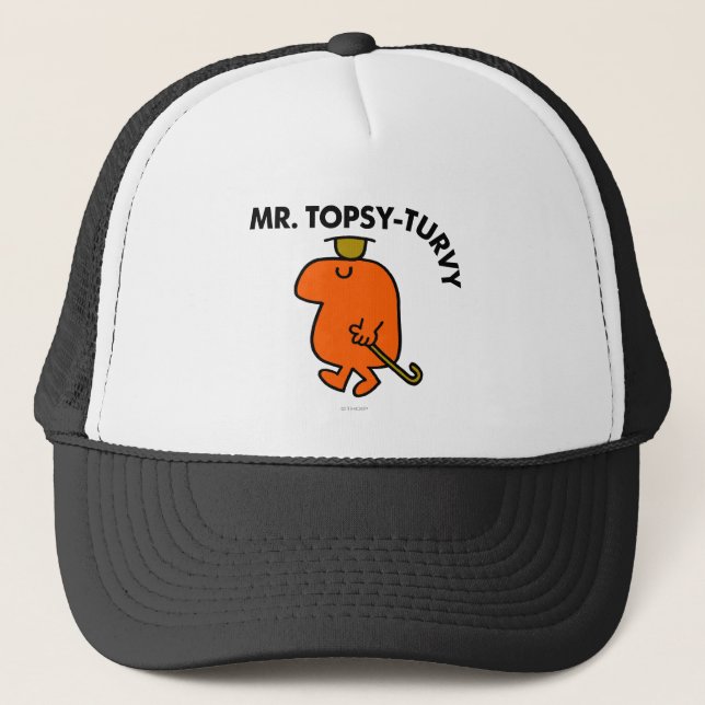 Mr. Topsy-Turvy | Upside Down Hat & Cane (Front)