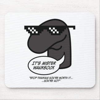 Mr Wanksock Mouse Pad. Pad