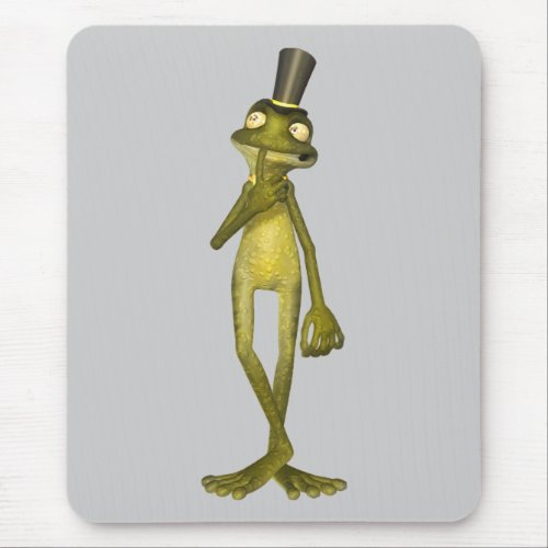 Mr Warts the Cartoon Frog Mouse Pad