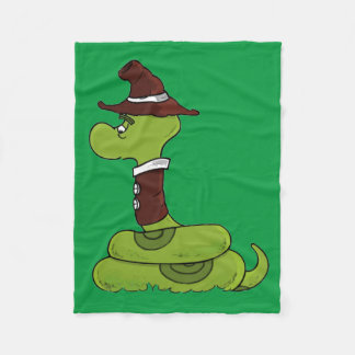 Mr. Wiggly Fleece Blanket