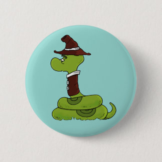 Mr. Wiggly | The Anaconda Pinback Button