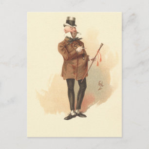 Mr. Wilkins Micawber David Copperfield Postcard