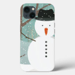 Mr. Winter Snowman Iphone 13 Case at Zazzle