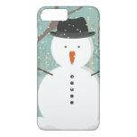 Mr. Winter Snowman Iphone 8 Plus/7 Plus Case at Zazzle