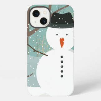 Mr. Winter Snowman iPhone 13 Case