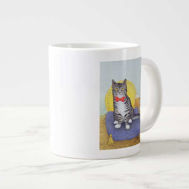 Mr Wonderful Giant Coffee Mug (Front Right)