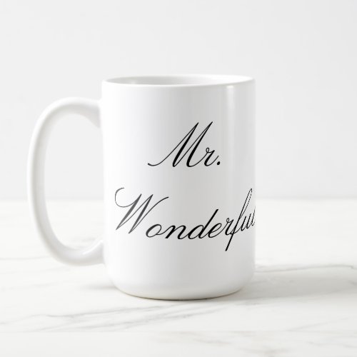 Mr Wonderful Mug