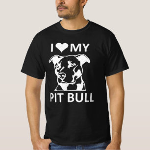 Mr. Worldwide I Love Pitbull T-Shirt
